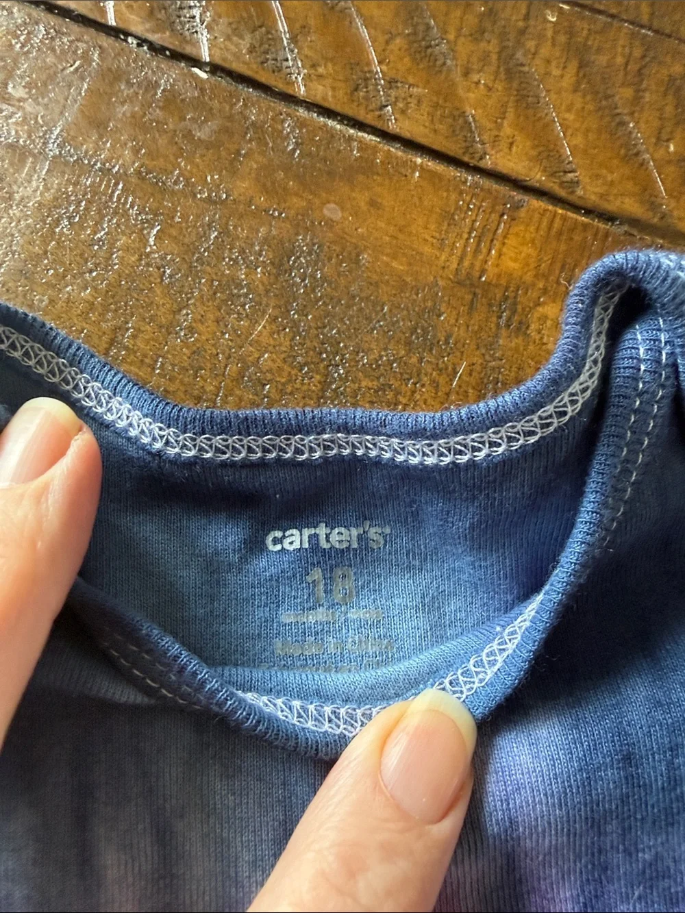Carter's Pink & Blue Tie-Dye Sleeveless Bodysuit BRAND NEW made by me 18 months